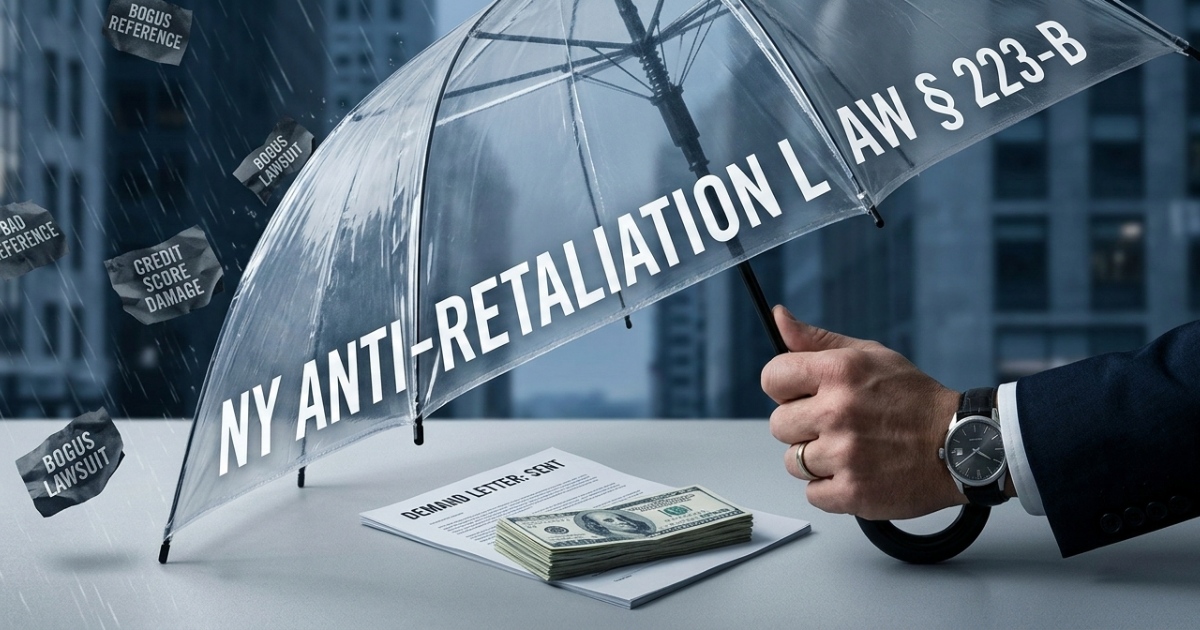 Can Your Landlord Retaliate if You Ask for Your Deposit? Not in New York. Here's Why